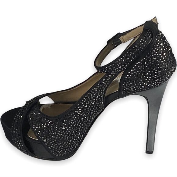 INC Minxe 2 Black Heels 7M - Picture 3 of 13